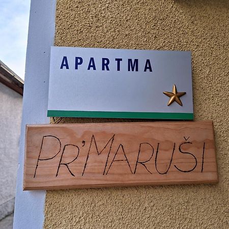 Apartma Pr Maruši Bovec Exteriér fotografie