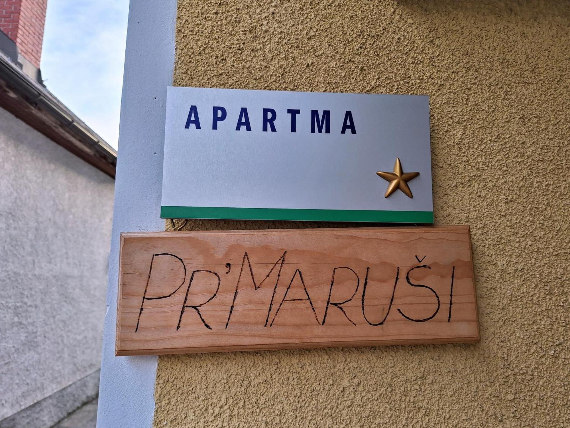 Apartma Pr Maruši Bovec Exteriér fotografie