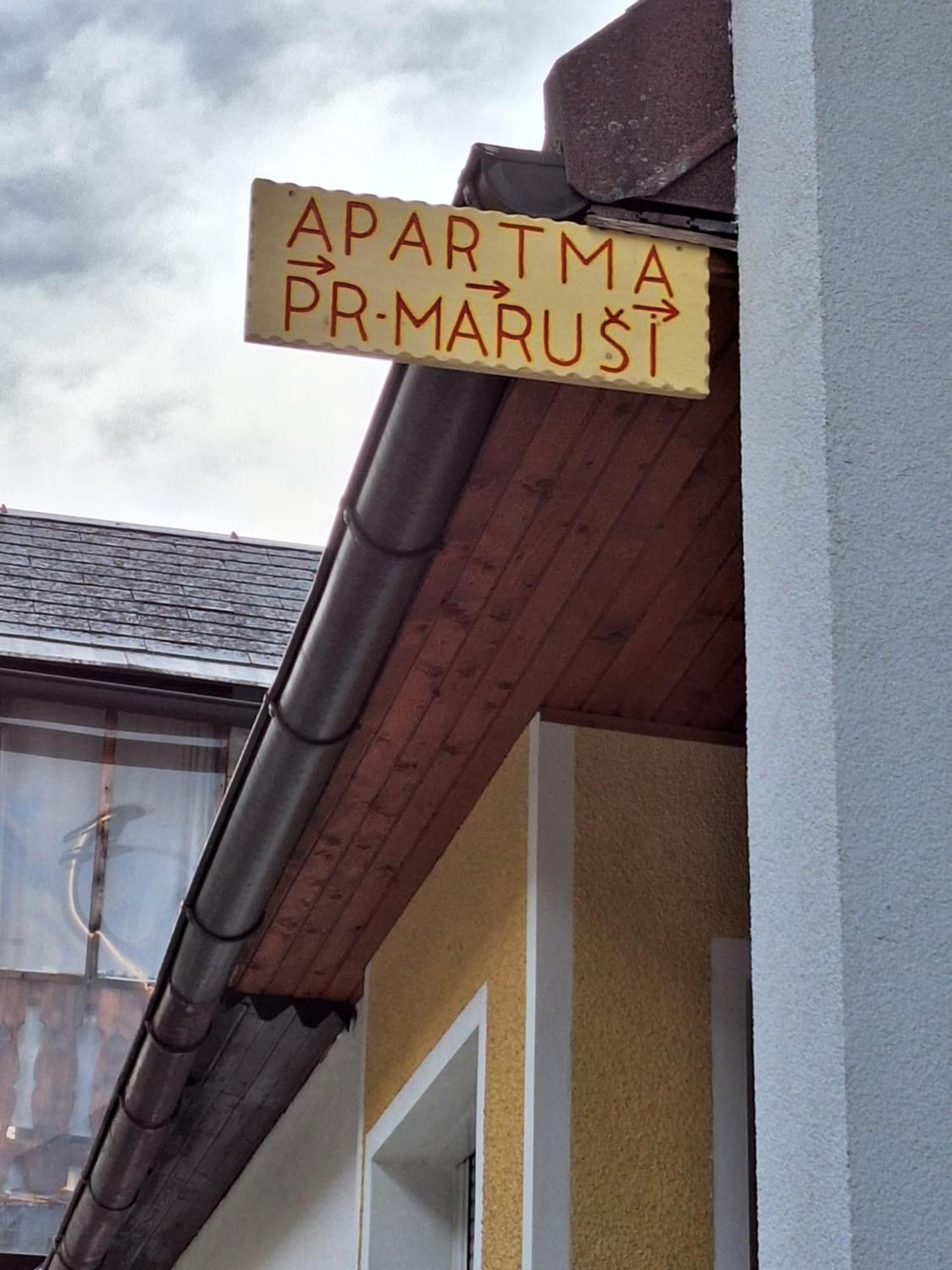 Apartma Pr Maruši Bovec Exteriér fotografie